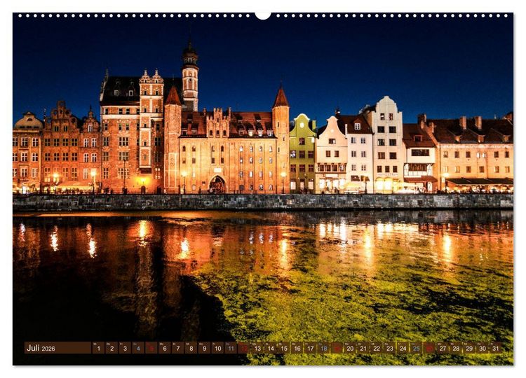 Produktbild: Sehenswertes Danzig (hochwertiger Premium Wandkalender 2026 DIN A2 quer), Kunstdruck in Hochglanz