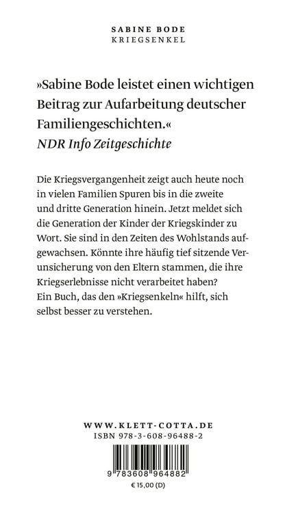 Produktbild: Kriegsenkel
