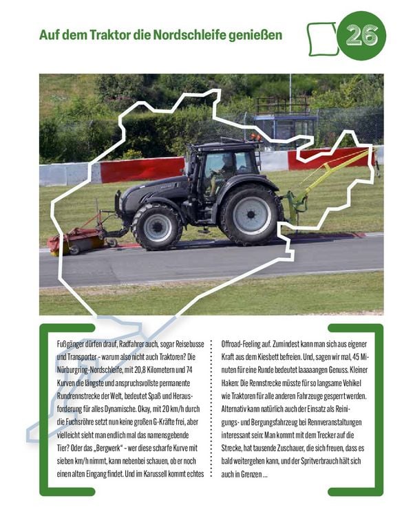 Produktbild: Die Bucket List f&uuml;r Traktor Fahrer
