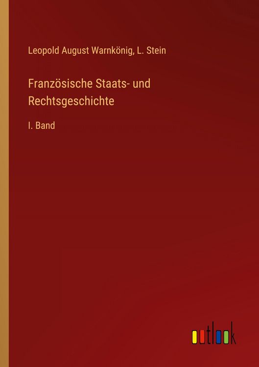 Produktbild: Franz&ouml;sische Staats- und Rechtsgeschichte
