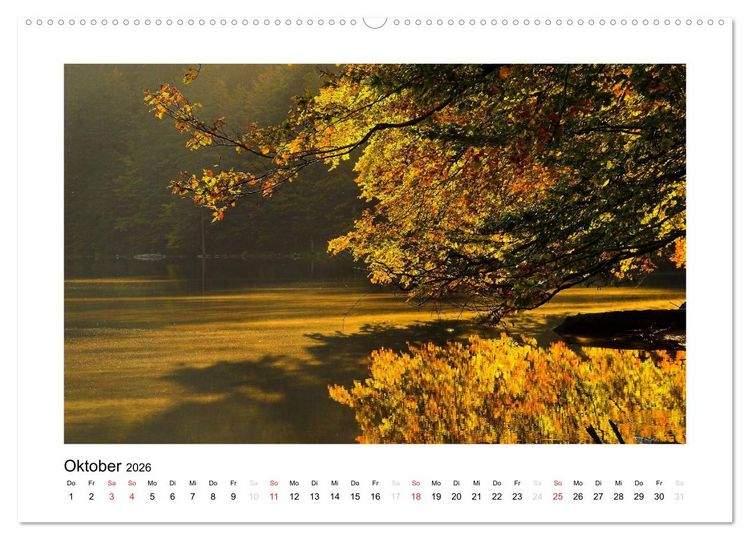 Produktbild: Schwarzwald 2026 (Wandkalender 2026 DIN A2 quer), CALVENDO Monatskalender