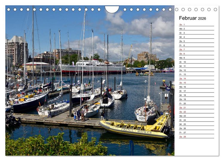 Produktbild: Vancouver Island - Perle im Kanadischen Westen (Wandkalender 2026 DIN A4 quer), CALVENDO Monatskalender