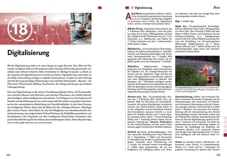 Produktbild: Das gro&szlig;e Buch der Allgemeinbildung. Grundwissen von A bis Z. Standardwerk von Geschichte und Wirtschaft bis Mathematik und Technik
