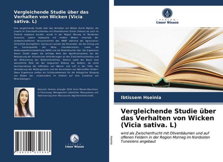 Produktbild: Vergleichende Studie &uuml;ber das Verhalten von Wicken (Vicia sativa. L)