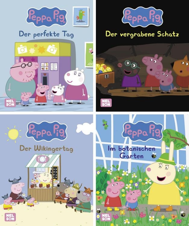 Produktbild: Nelson Mini-Bücher: 4er Peppa Pig 21-24