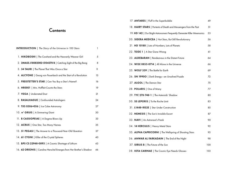Produktbild: The Story of the Universe in 100 Stars