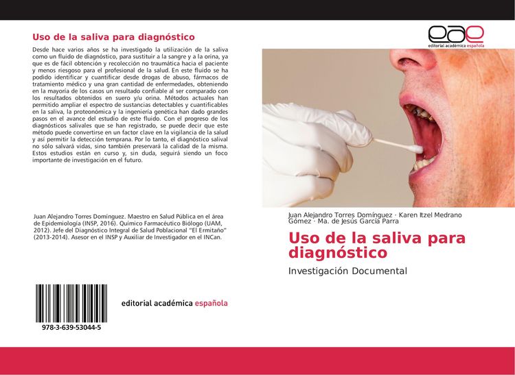 Produktbild: Uso de la saliva para diagn&oacute;stico