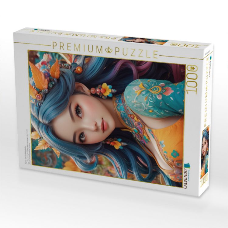 Produktbild: CALVENDO Puzzle Hana - Die Fr&uuml;hlingsbotin | 1000 Teile Lege-Gr&ouml;&szlig;e 64x48cm Foto-Puzzle f&uuml;r gl&uuml;ckliche Stunden