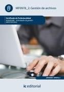 Produktbild: Gesti&oacute;n de archivos : actividades de gesti&oacute;n administrativa