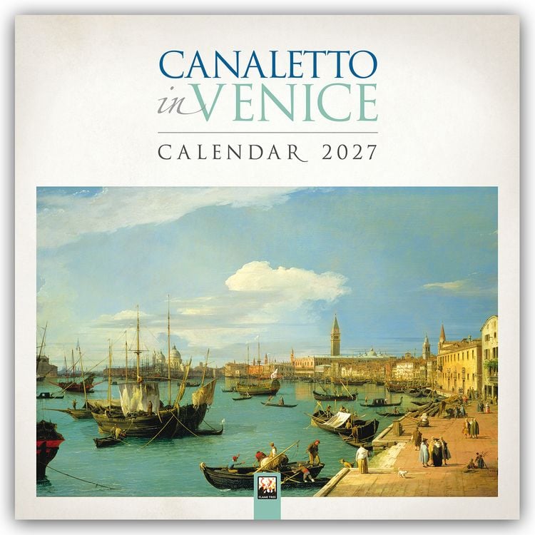 Produktbild: Canaletto in Venedig 2027 &ndash; Original Flame Tree Publishing-Kalender [Kalender]