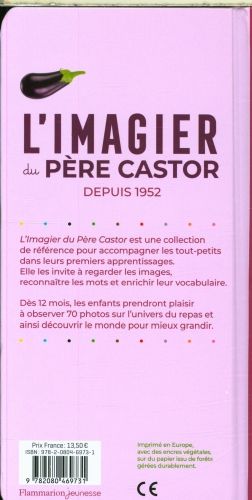 Produktbild: L'imagier du P&egrave;re Castor : &agrave; table ! : 70 photos, 70 mots