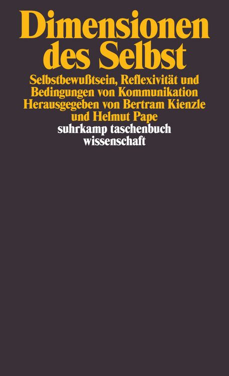 Produktbild: Dimensionen des Selbst