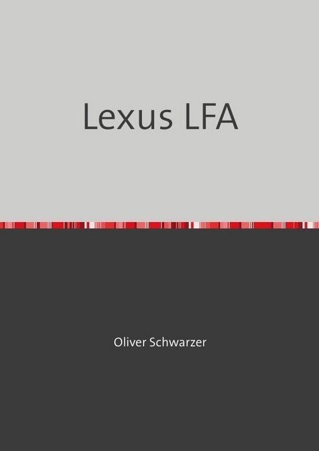 Produktbild: Lexus LFA