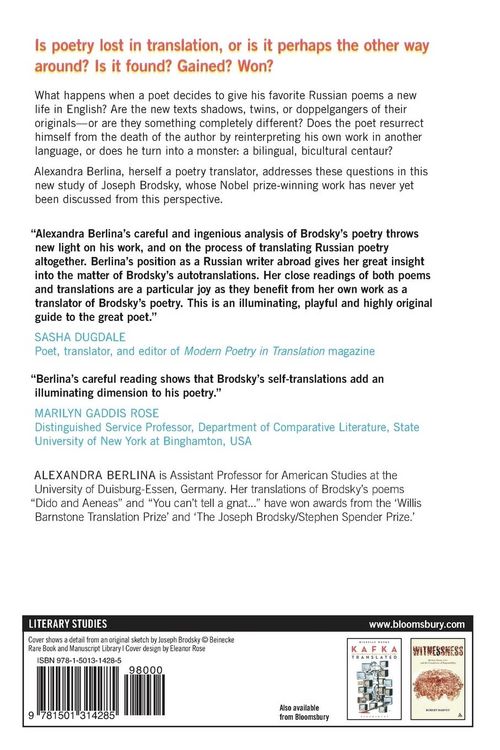 Produktbild: Brodsky Translating Brodsky