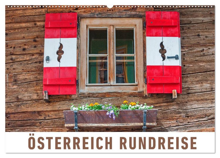 Produktbild: &Ouml;sterreich Rundreise (Wandkalender 2026 DIN A2 quer), CALVENDO Monatskalender