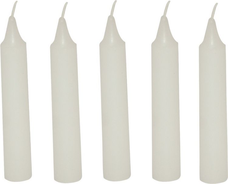 Produktbild: Kerzen, wei&szlig;