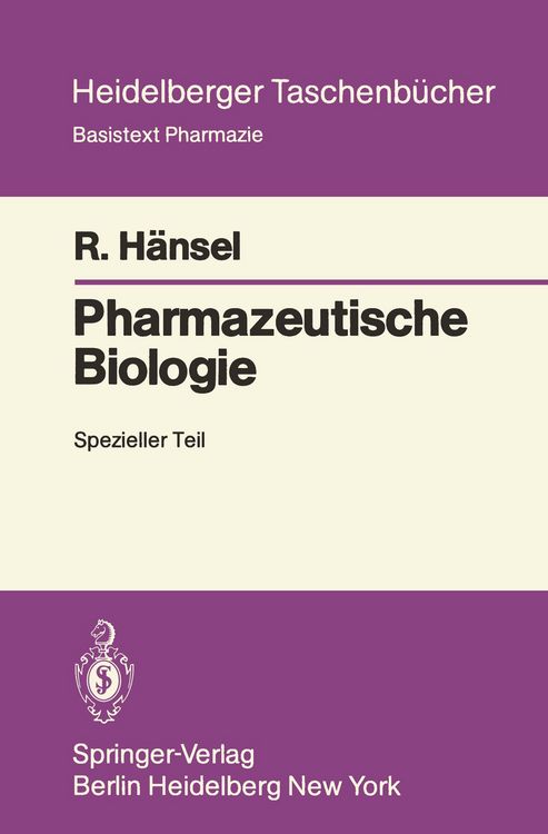 Produktbild: Pharmazeutische Biologie