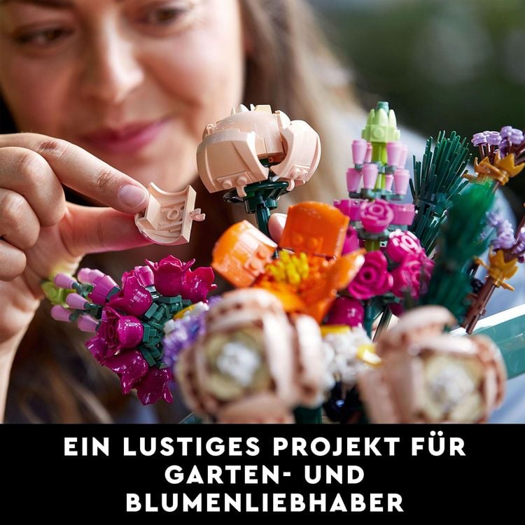 Produktbild: LEGO Botanicals Blumenstrau&szlig; - Kunstpflanzen f&uuml;r Erwachsene 10280