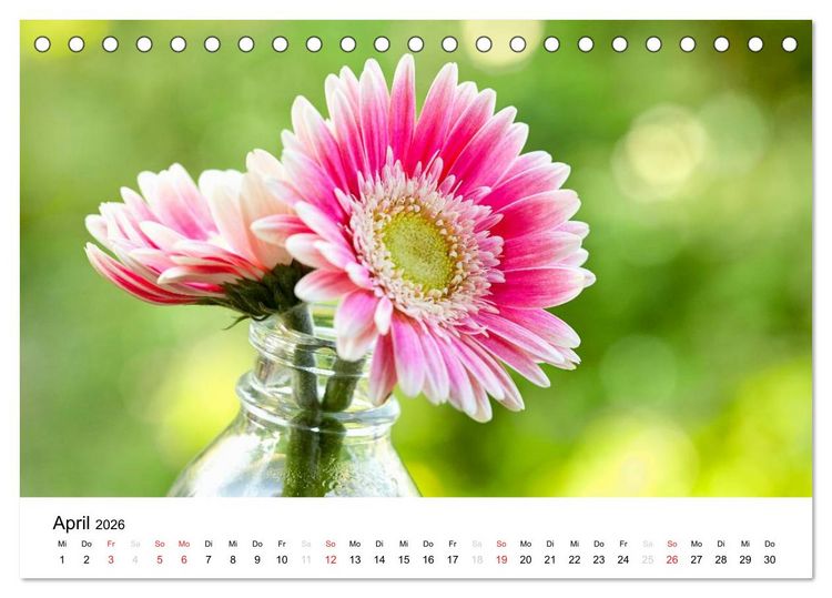 Produktbild: Mein Jahr im Landhausgarten (Tischkalender 2026 DIN A5 quer), CALVENDO Monatskalender