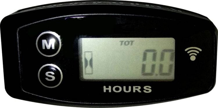 Produktbild: Motogroup MT-V Betriebsstundenz&auml;hler LCD-Display 13mm x 28mm