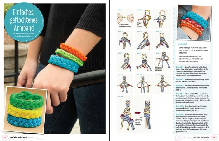 Produktbild: Armb&auml;nder aus Paracord