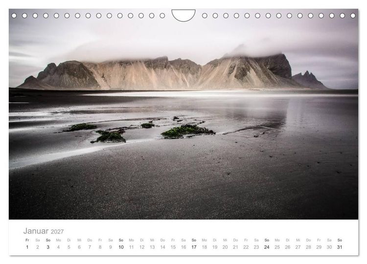 Produktbild: Island - Iceland Impressionen (Wandkalender 2027 DIN A4 quer), CALVENDO Monatskalender