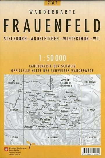 Produktbild: Swisstopo 1 : 50 000 Frauenfeld