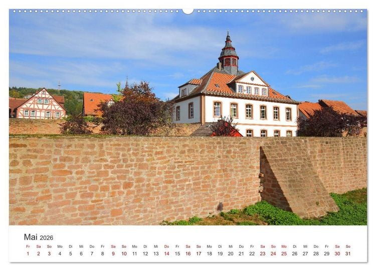 Produktbild: B&uuml;dingen - historische Stadt (hochwertiger Premium Wandkalender 2026 DIN A2 quer), Kunstdruck in Hochglanz