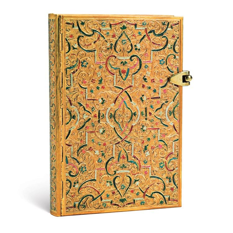 Produktbild: Hardcover Notizbuch Goldeinlage, Mini, Liniert