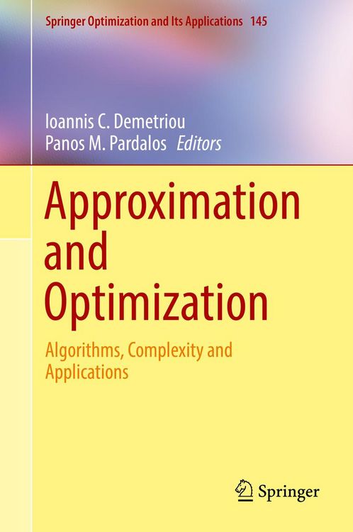 Produktbild: Approximation and Optimization