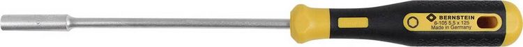 Produktbild: BERNSTEIN Tools for Electronics Werkstatt Steckschl&uuml;ssel-Schraubendreher Schl&uuml;sselweite (metrisch): 5.5 mm Klingenl&auml;nge: 140 mm