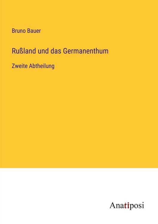 Produktbild: Ru&szlig;land und das Germanenthum
