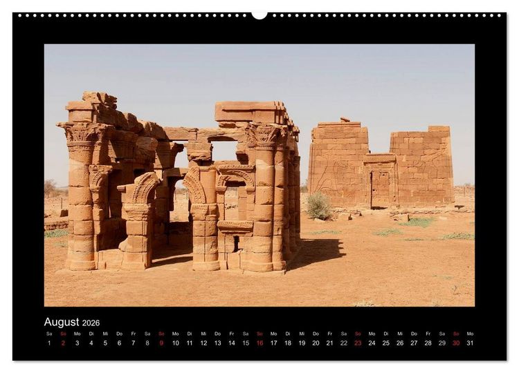 Produktbild: Sudan (hochwertiger Premium Wandkalender 2026 DIN A2 quer), Kunstdruck in Hochglanz