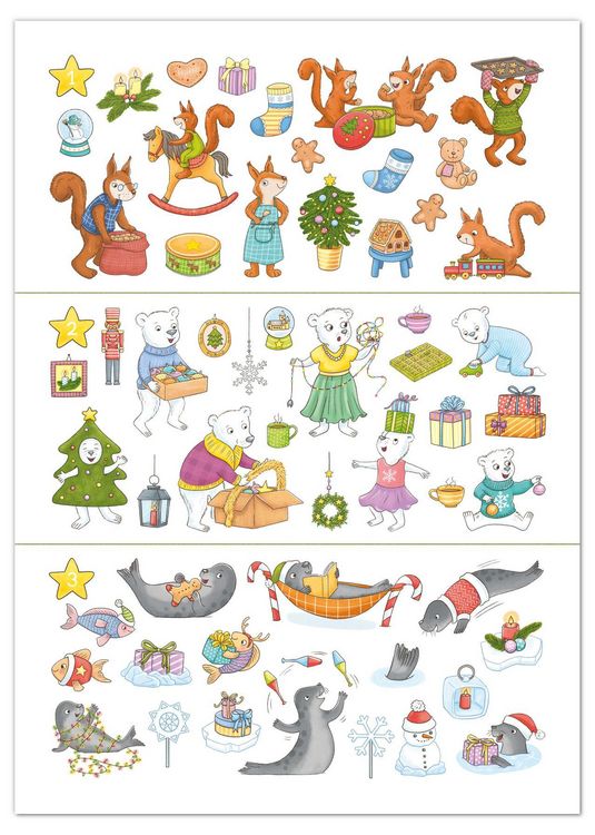 Produktbild: Mein Sticker-Adventskalender