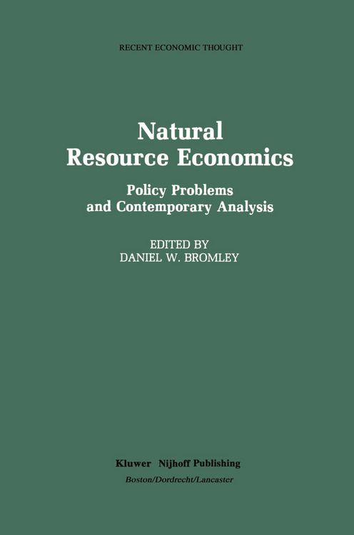 Produktbild: Natural Resource Economics