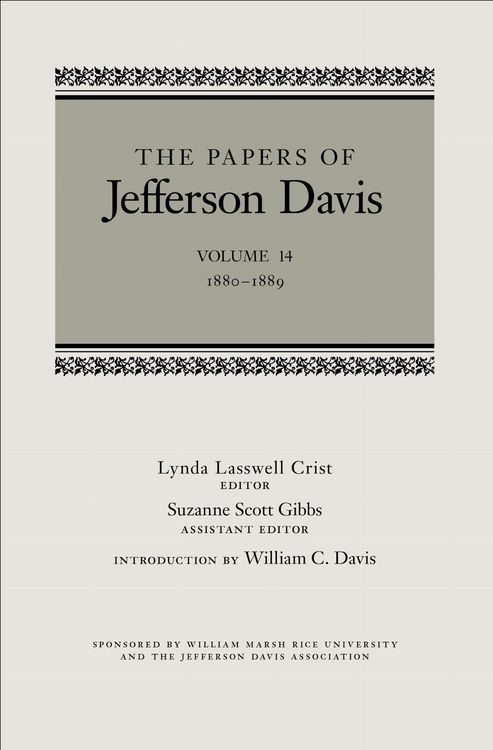 Produktbild: The Papers of Jefferson Davis