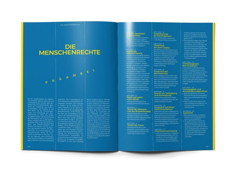 Produktbild: Das Grundgesetz als Magazin