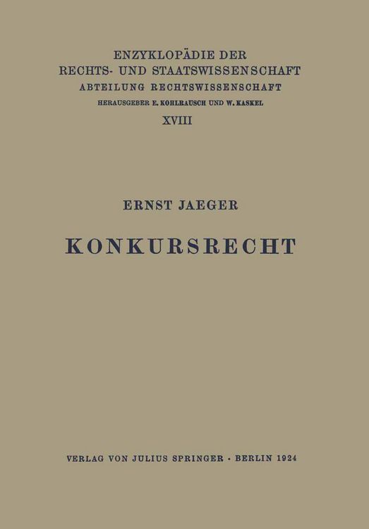 Produktbild: Konkursrecht