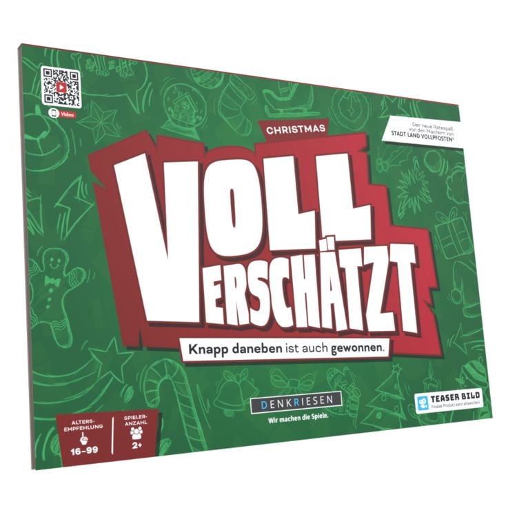 Produktbild: DENKRIESEN DEN20905 - VOLL VERSCH&Auml;TZT! Christmas Edition - Knapp daneben ist auch gewonnen.