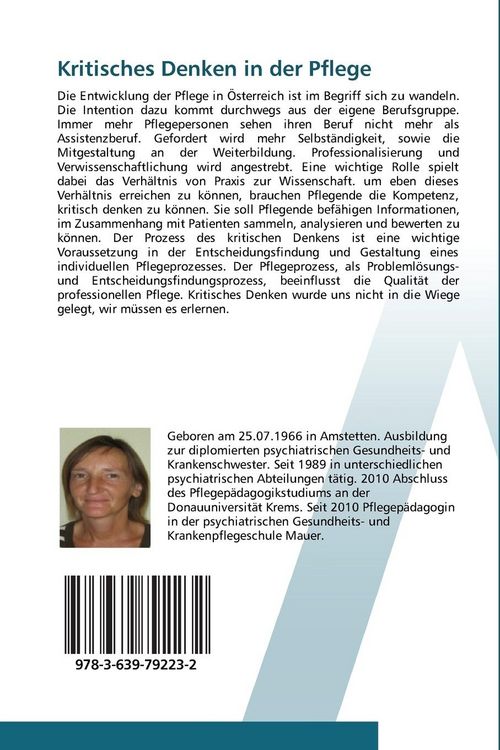 Produktbild: Kritisches Denken in der Pflege