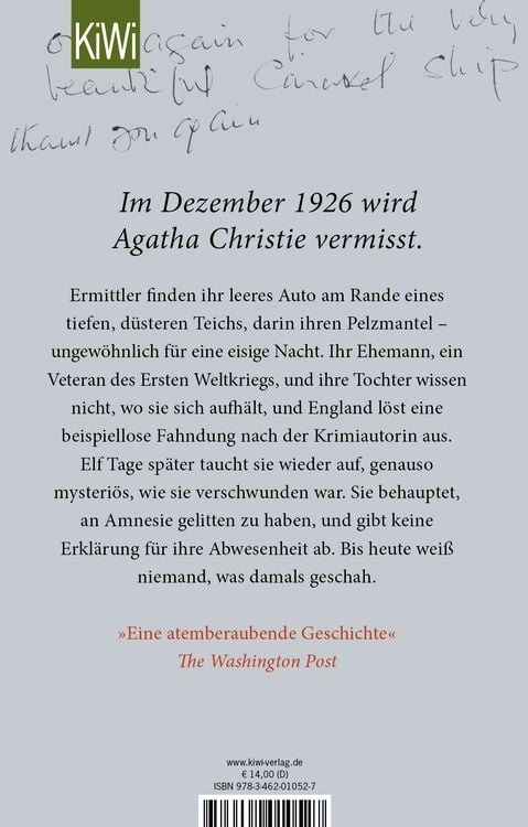 Produktbild: Mrs Agatha Christie