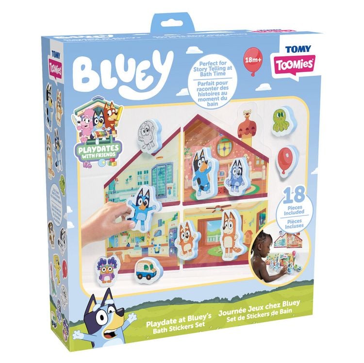 Produktbild: Bluey Haus Badesticker