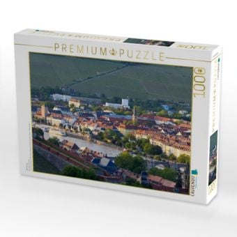 Produktbild: CALVENDO Puzzle W&uuml;rzburg | 1000 Teile Lege-Gr&ouml;&szlig;e 64x48cm Foto-Puzzle f&uuml;r gl&uuml;ckliche Stunden