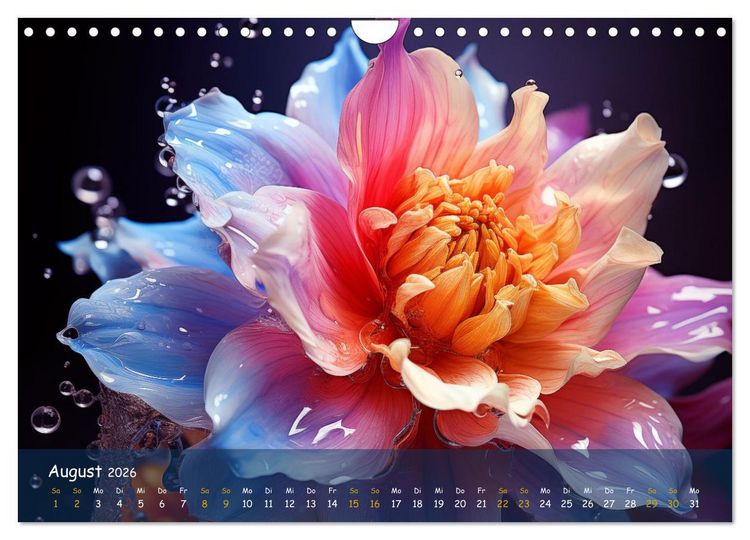 Produktbild: Exotische Pflanzen Close-up (Wandkalender 2026 DIN A4 quer), CALVENDO Monatskalender
