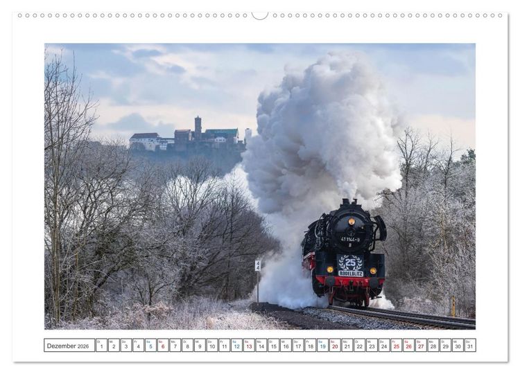 Produktbild: Volldampf voraus! (hochwertiger Premium Wandkalender 2026 DIN A2 quer), Kunstdruck in Hochglanz
