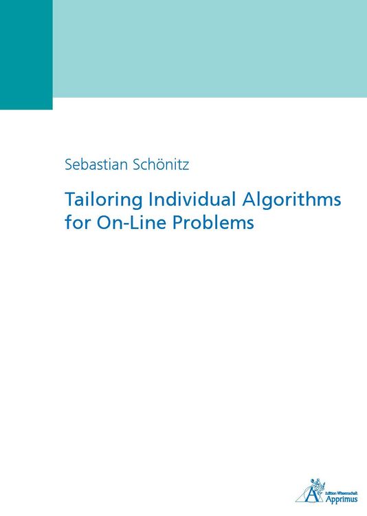 Produktbild: Tailoring Individual Algorithms for On-Line Problems