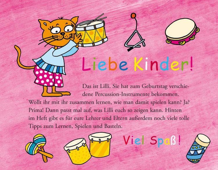 Produktbild: Lillis Percussionschule (mit CD)