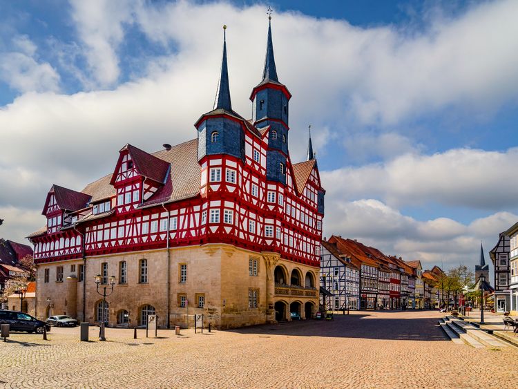 Produktbild: CALVENDO Puzzle Altes Rathaus 1000 Teile Lege-Gr&ouml;&szlig;e 64 x 48 cm Foto-Puzzle Bild von Dirk Meutzner