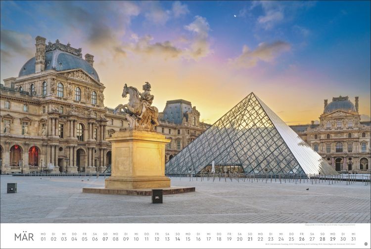 Produktbild: Paris Edition Kalender 2027