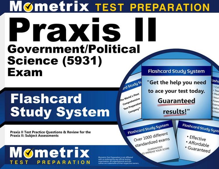 Produktbild: PRAXIS II Government/Political Science (5931) Exam Flashcard Study System